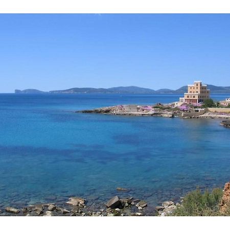 Appartamento In Centro Fronte Spiaggia Del Lido Con Terrazza Vista Mare E Wi-Fi Alghero Zewnętrze zdjęcie